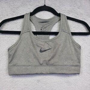 Nike Victory Sports Bra Womens S Racerback Dri‎ Fit Performance Gym No Padding